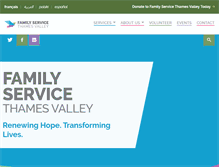 Tablet Screenshot of familyservicethamesvalley.com